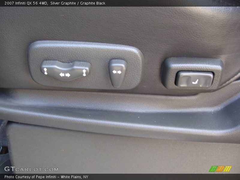 Silver Graphite / Graphite Black 2007 Infiniti QX 56 4WD
