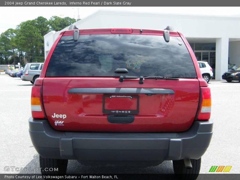 Inferno Red Pearl / Dark Slate Gray 2004 Jeep Grand Cherokee Laredo