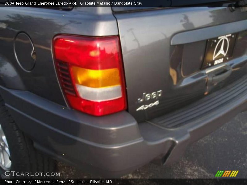Graphite Metallic / Dark Slate Gray 2004 Jeep Grand Cherokee Laredo 4x4