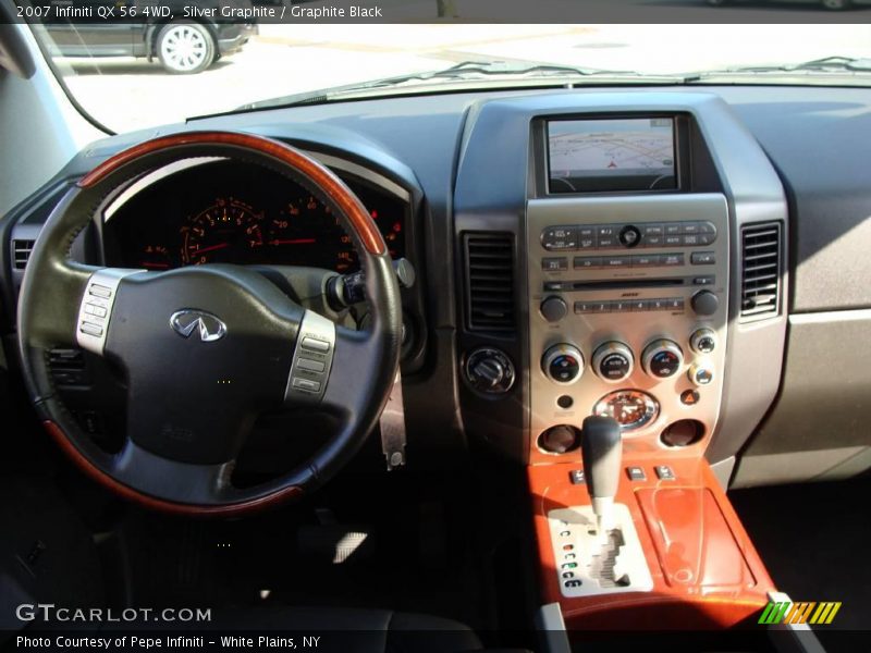 Silver Graphite / Graphite Black 2007 Infiniti QX 56 4WD