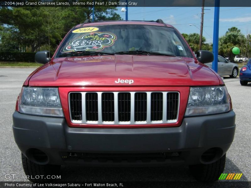 Inferno Red Pearl / Dark Slate Gray 2004 Jeep Grand Cherokee Laredo