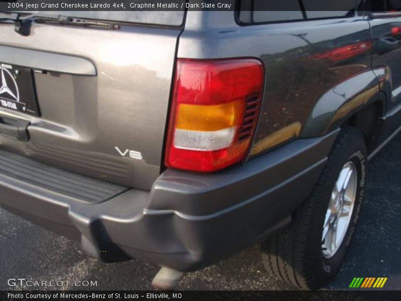 Graphite Metallic / Dark Slate Gray 2004 Jeep Grand Cherokee Laredo 4x4