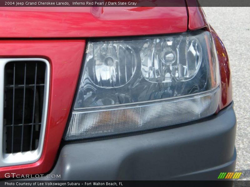 Inferno Red Pearl / Dark Slate Gray 2004 Jeep Grand Cherokee Laredo