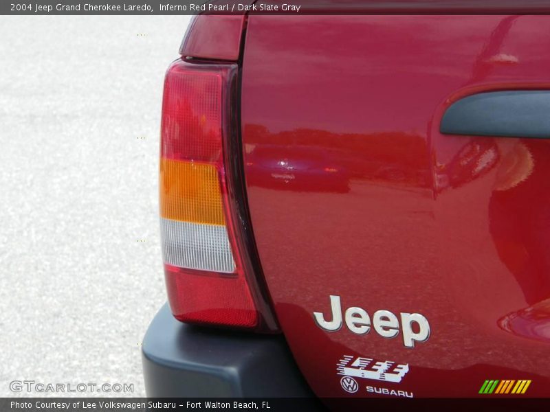 Inferno Red Pearl / Dark Slate Gray 2004 Jeep Grand Cherokee Laredo