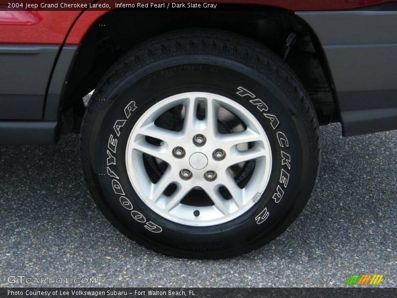 Inferno Red Pearl / Dark Slate Gray 2004 Jeep Grand Cherokee Laredo