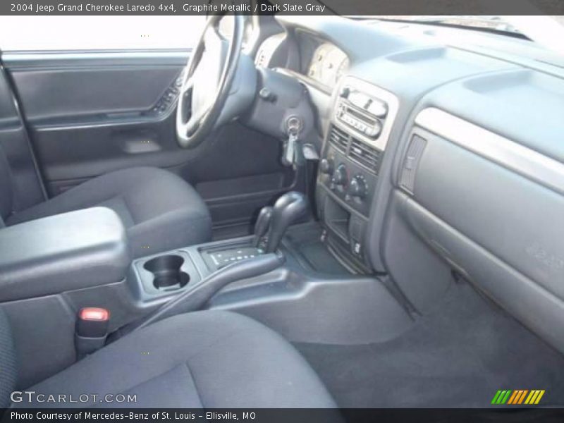 Graphite Metallic / Dark Slate Gray 2004 Jeep Grand Cherokee Laredo 4x4