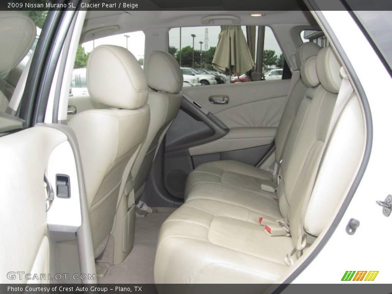 Glacier Pearl / Beige 2009 Nissan Murano SL