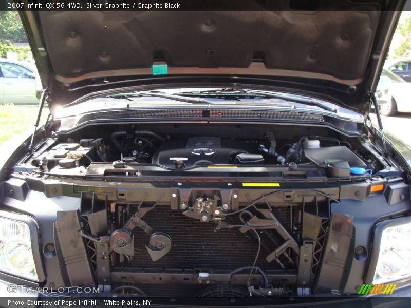 Silver Graphite / Graphite Black 2007 Infiniti QX 56 4WD