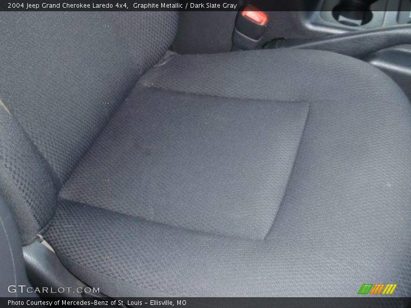 Graphite Metallic / Dark Slate Gray 2004 Jeep Grand Cherokee Laredo 4x4