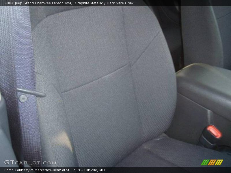 Graphite Metallic / Dark Slate Gray 2004 Jeep Grand Cherokee Laredo 4x4