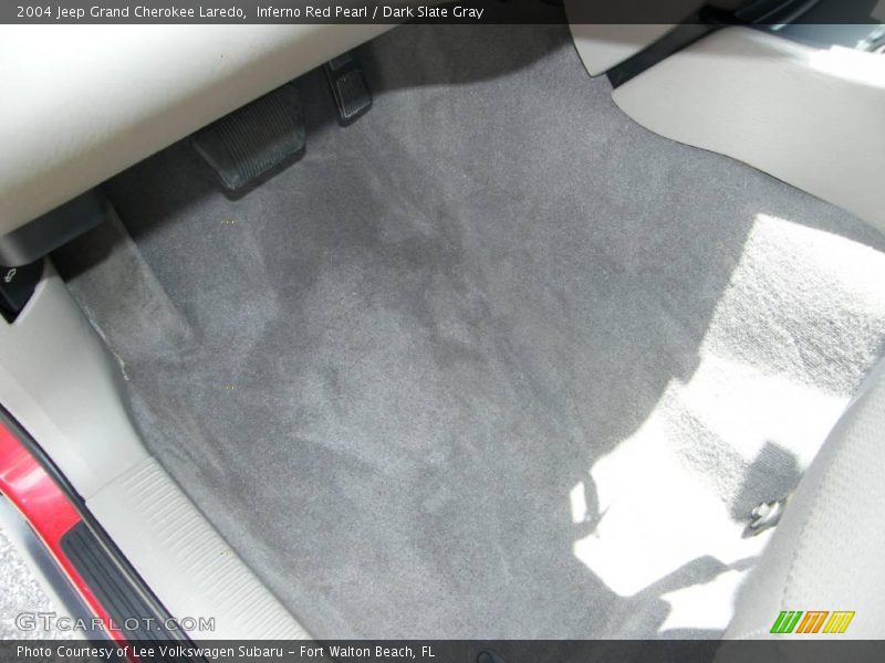 Inferno Red Pearl / Dark Slate Gray 2004 Jeep Grand Cherokee Laredo