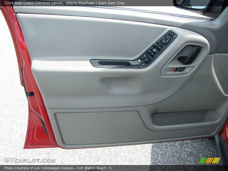 Inferno Red Pearl / Dark Slate Gray 2004 Jeep Grand Cherokee Laredo