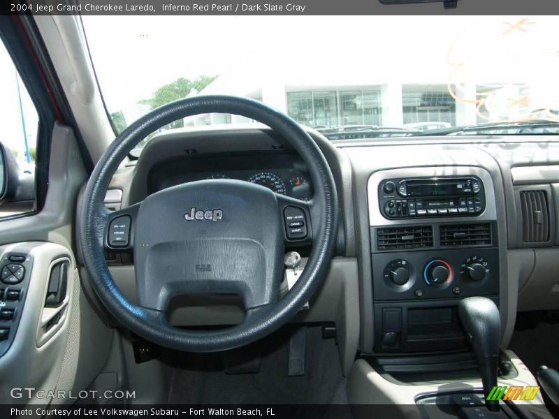 Inferno Red Pearl / Dark Slate Gray 2004 Jeep Grand Cherokee Laredo