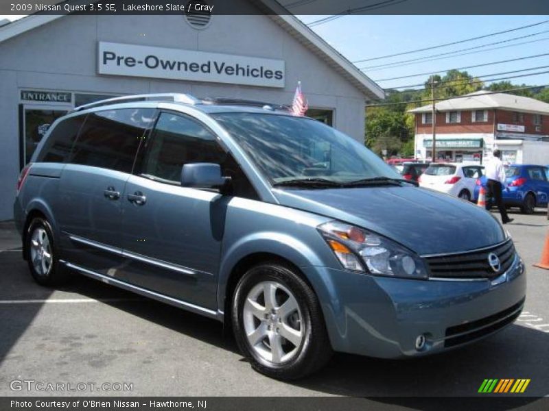 Lakeshore Slate / Gray 2009 Nissan Quest 3.5 SE