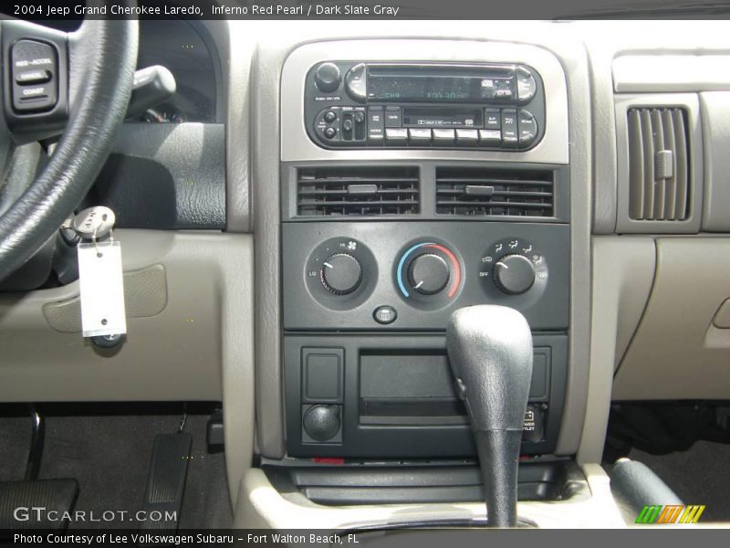 Inferno Red Pearl / Dark Slate Gray 2004 Jeep Grand Cherokee Laredo