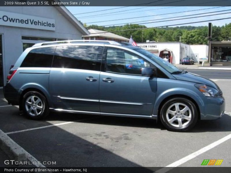 Lakeshore Slate / Gray 2009 Nissan Quest 3.5 SE
