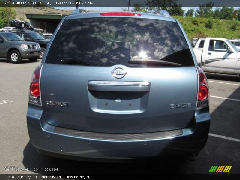 Lakeshore Slate / Gray 2009 Nissan Quest 3.5 SE