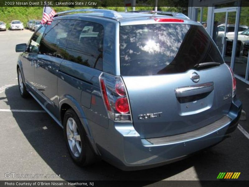 Lakeshore Slate / Gray 2009 Nissan Quest 3.5 SE