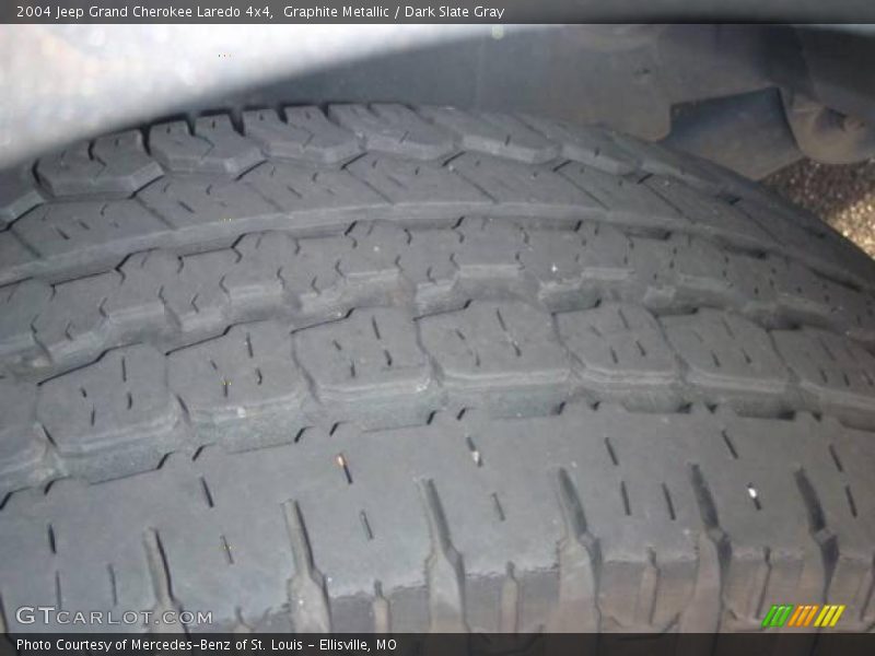 Graphite Metallic / Dark Slate Gray 2004 Jeep Grand Cherokee Laredo 4x4