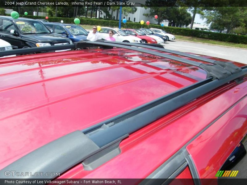 Inferno Red Pearl / Dark Slate Gray 2004 Jeep Grand Cherokee Laredo