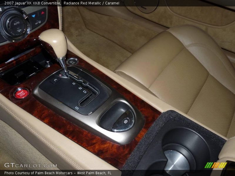 Radiance Red Metallic / Caramel 2007 Jaguar XK XK8 Convertible