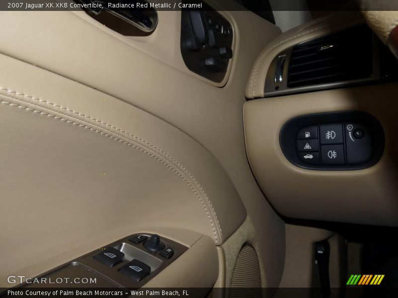 Radiance Red Metallic / Caramel 2007 Jaguar XK XK8 Convertible