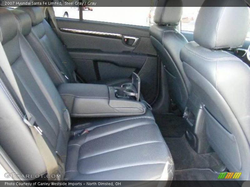 Steel Gray / Gray 2007 Hyundai Santa Fe Limited