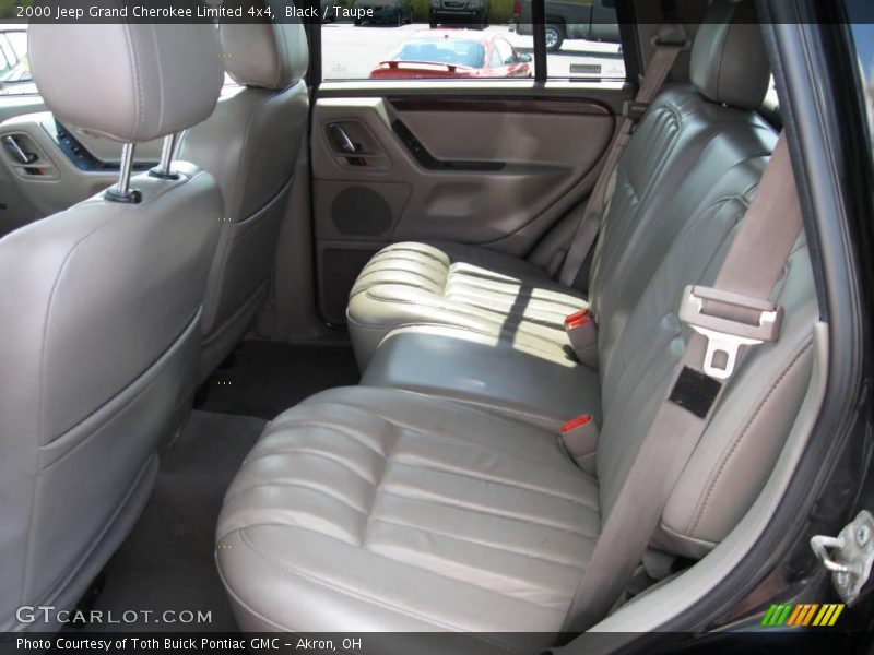 Black / Taupe 2000 Jeep Grand Cherokee Limited 4x4