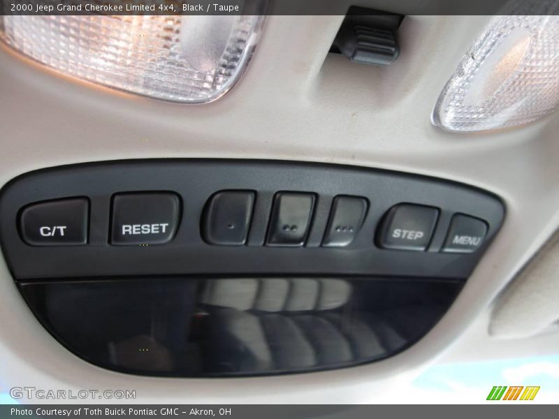 Black / Taupe 2000 Jeep Grand Cherokee Limited 4x4