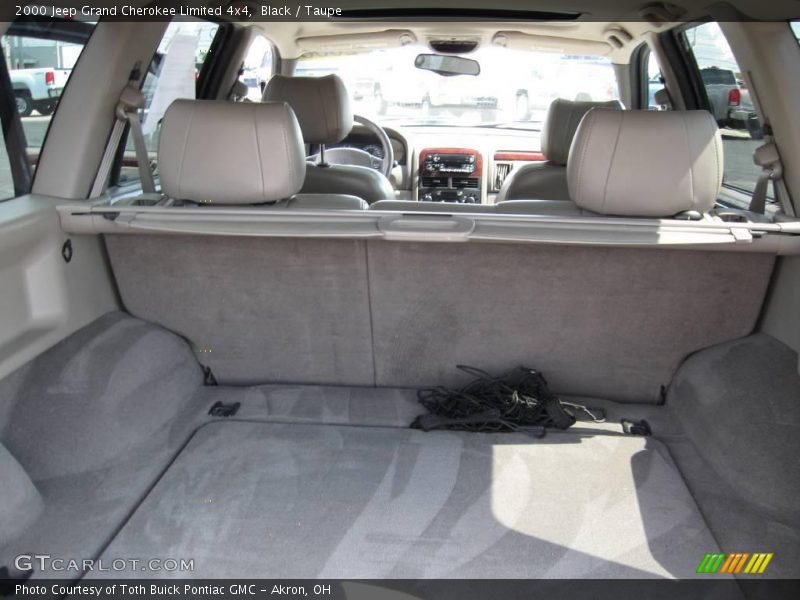 Black / Taupe 2000 Jeep Grand Cherokee Limited 4x4
