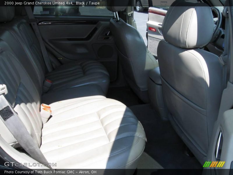 Black / Taupe 2000 Jeep Grand Cherokee Limited 4x4