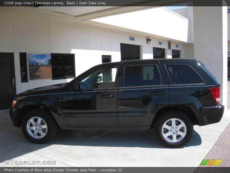 Black / Dark Slate Gray 2008 Jeep Grand Cherokee Laredo