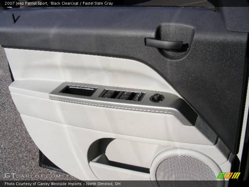 Black Clearcoat / Pastel Slate Gray 2007 Jeep Patriot Sport