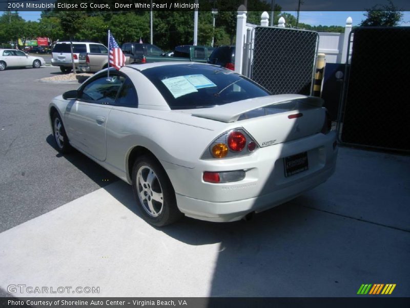 Dover White Pearl / Midnight 2004 Mitsubishi Eclipse GS Coupe