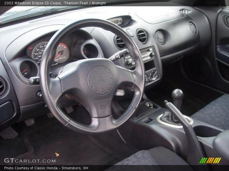 Titanium Pearl / Midnight 2003 Mitsubishi Eclipse GS Coupe