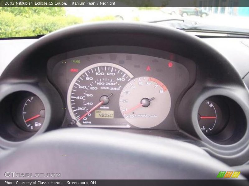 Titanium Pearl / Midnight 2003 Mitsubishi Eclipse GS Coupe
