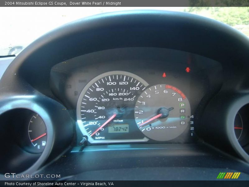 Dover White Pearl / Midnight 2004 Mitsubishi Eclipse GS Coupe