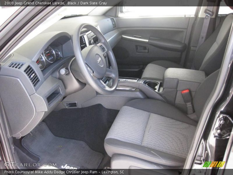 Black / Dark Slate Gray 2008 Jeep Grand Cherokee Laredo