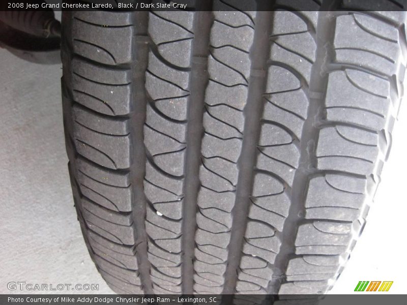 Black / Dark Slate Gray 2008 Jeep Grand Cherokee Laredo