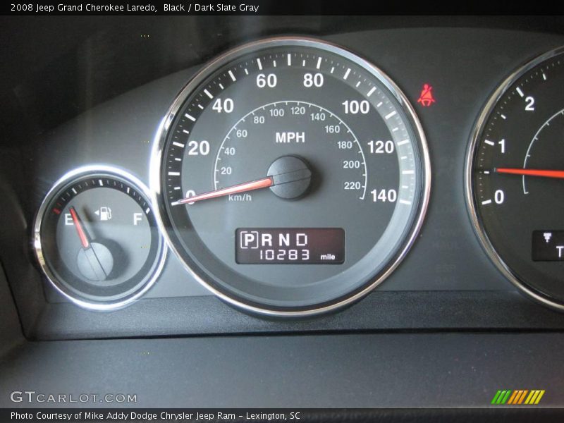 Black / Dark Slate Gray 2008 Jeep Grand Cherokee Laredo