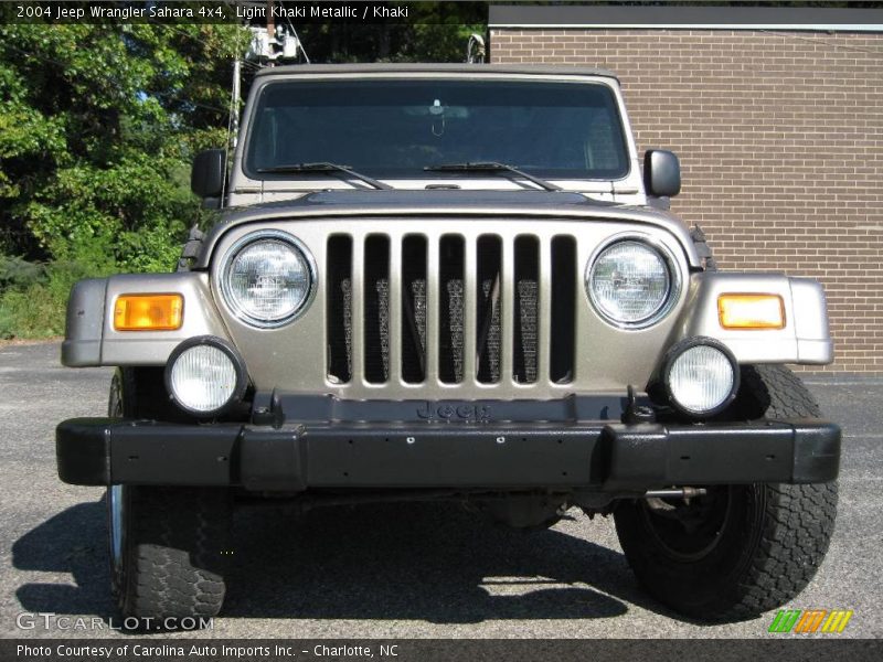 Light Khaki Metallic / Khaki 2004 Jeep Wrangler Sahara 4x4