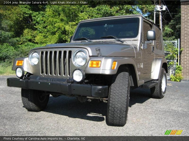 Light Khaki Metallic / Khaki 2004 Jeep Wrangler Sahara 4x4