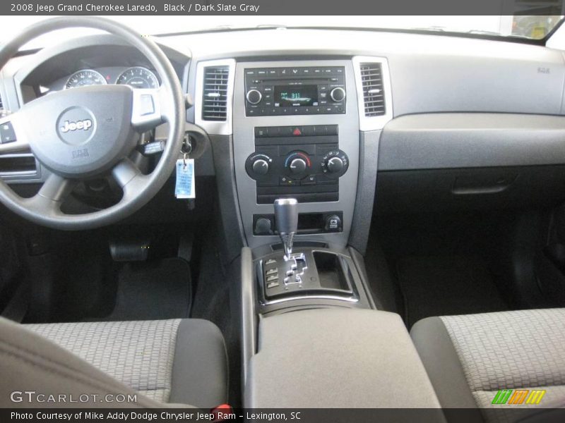 Black / Dark Slate Gray 2008 Jeep Grand Cherokee Laredo