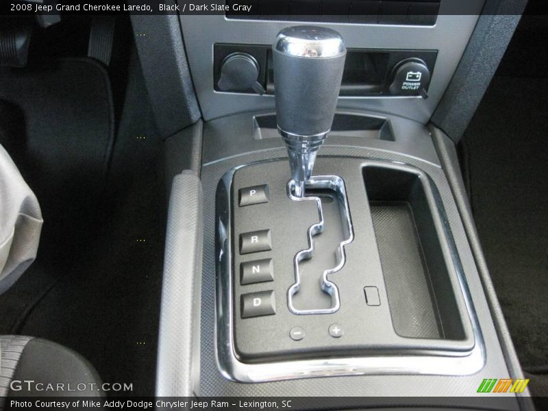 Black / Dark Slate Gray 2008 Jeep Grand Cherokee Laredo