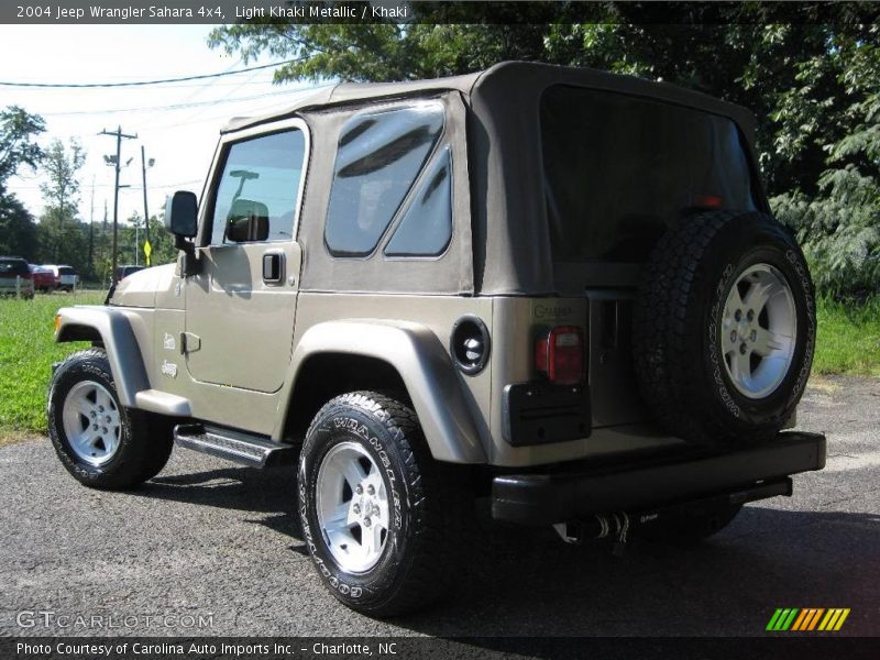 Light Khaki Metallic / Khaki 2004 Jeep Wrangler Sahara 4x4