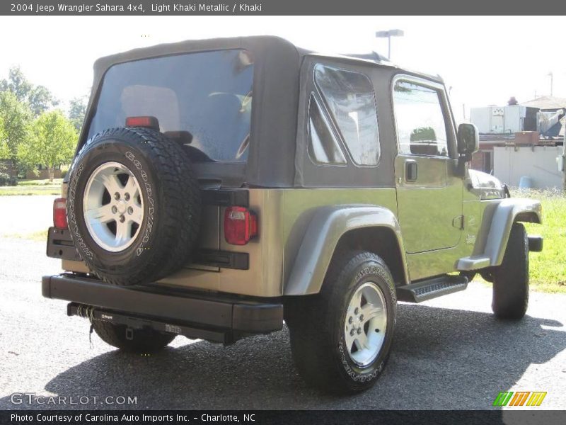 Light Khaki Metallic / Khaki 2004 Jeep Wrangler Sahara 4x4