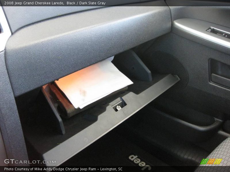 Black / Dark Slate Gray 2008 Jeep Grand Cherokee Laredo