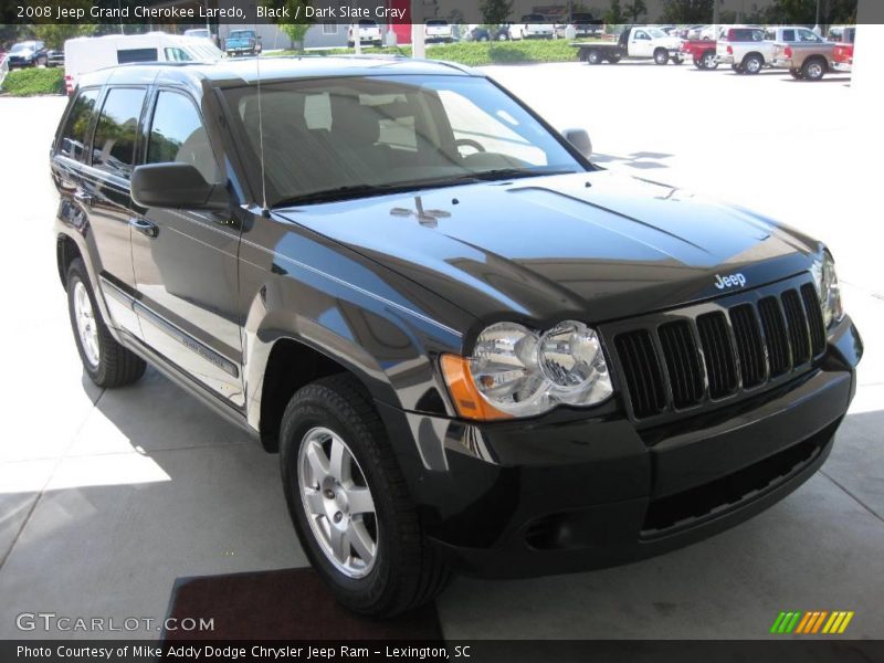Black / Dark Slate Gray 2008 Jeep Grand Cherokee Laredo