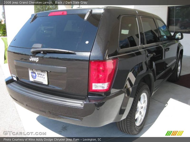 Black / Dark Slate Gray 2008 Jeep Grand Cherokee Laredo