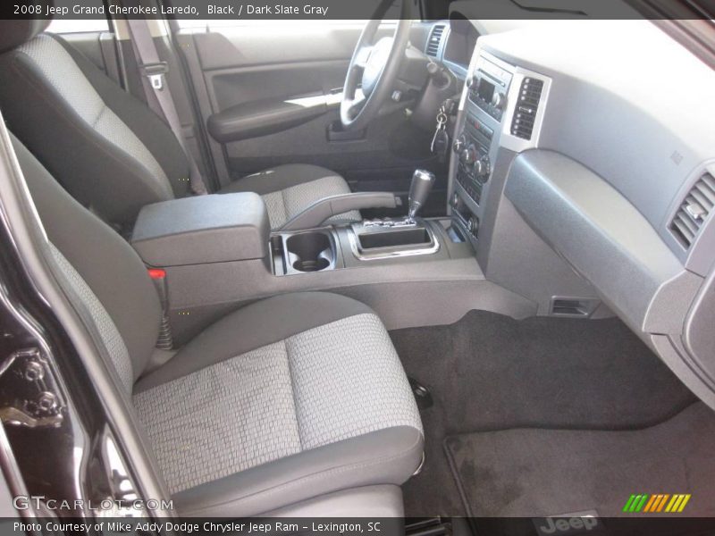 Black / Dark Slate Gray 2008 Jeep Grand Cherokee Laredo